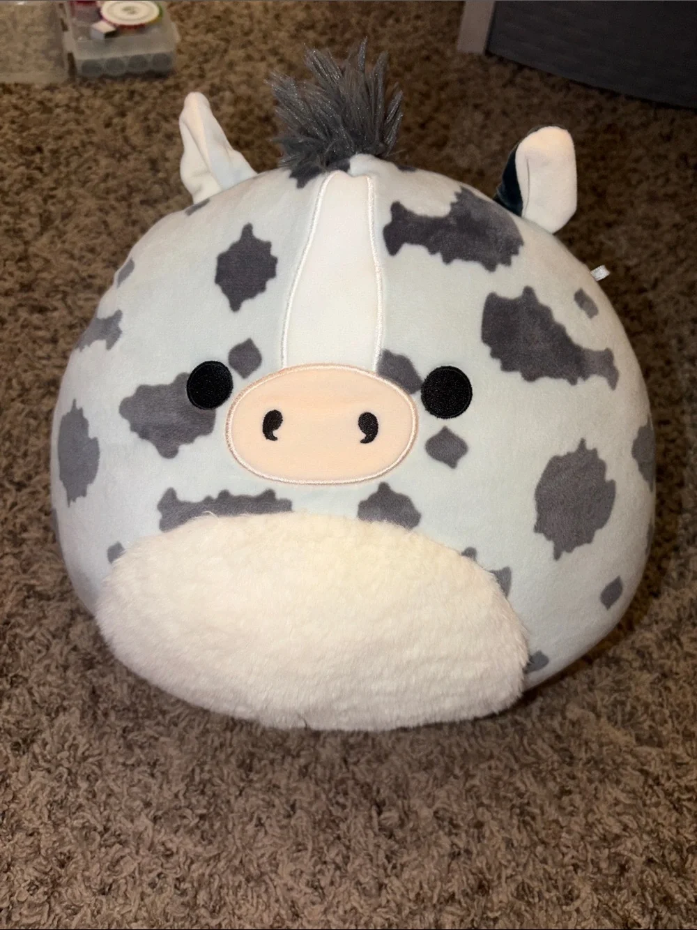 Kellytoy Squishmallow Grady The Grey Appaloosa Horse 11